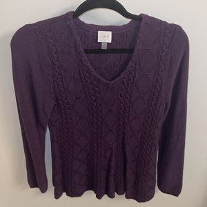 Cupio Sweater Size L Color Purple